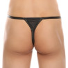 MenSexyWear String Clips Noir
